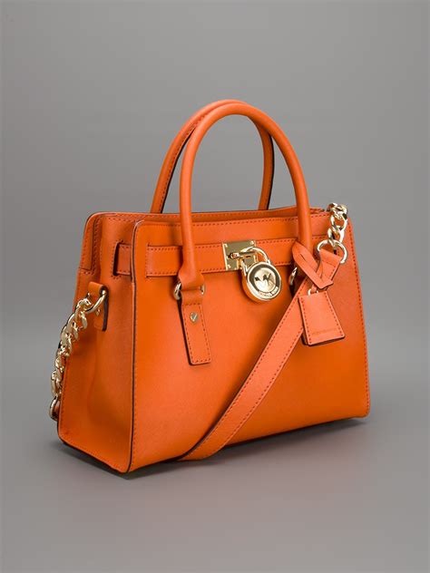 michael kors tas oranje|Women's Orange Designer Handbags .